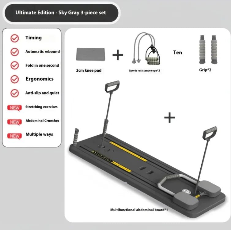 Household Abdominal Wheel Fitness Board - GreenroseAffiliates