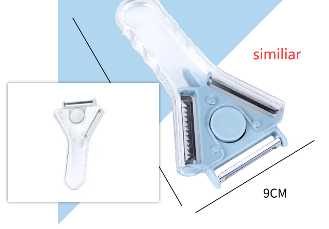 3-in-1 Stainless Steel Vegetable Peeler for Kitchen - GreenroseAffiliates