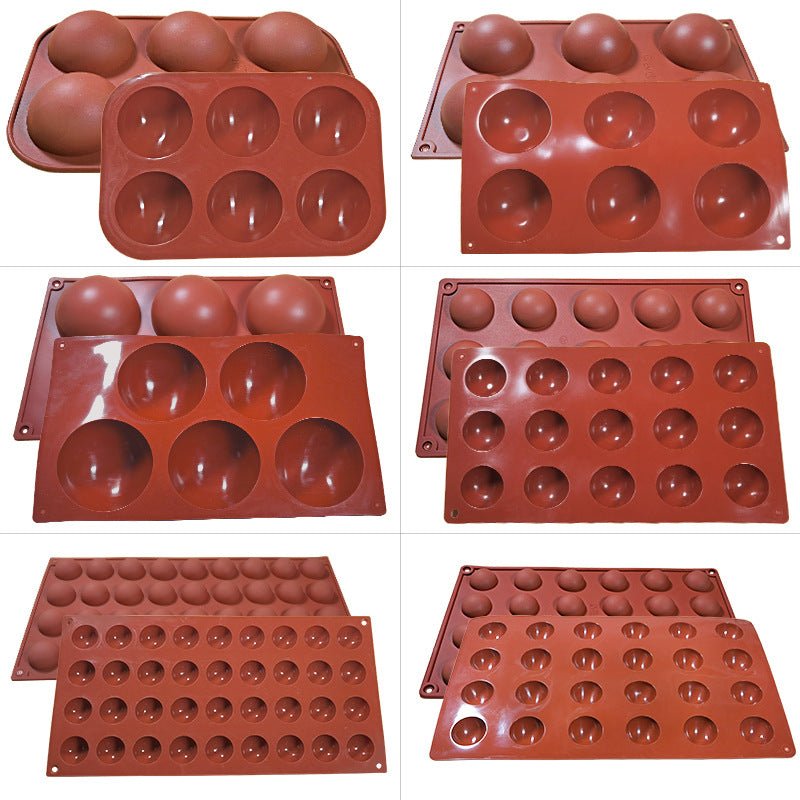 Sanjin 6 - Cavity Silicone Mold for DIY Chocolate & Candy - GreenroseAffiliates