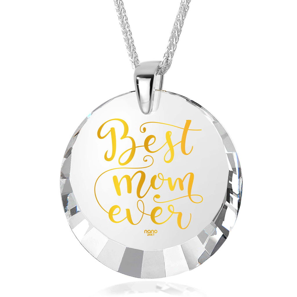 Best Mom Silver Necklace - GreenroseAffiliates