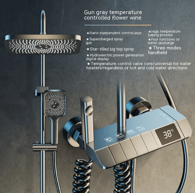 Bath Gun Shower Set - GreenroseAffiliates