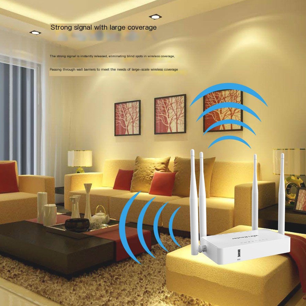 Dual-Band 300Mbps WiFi Router for Home and Business - GreenroseAffiliates