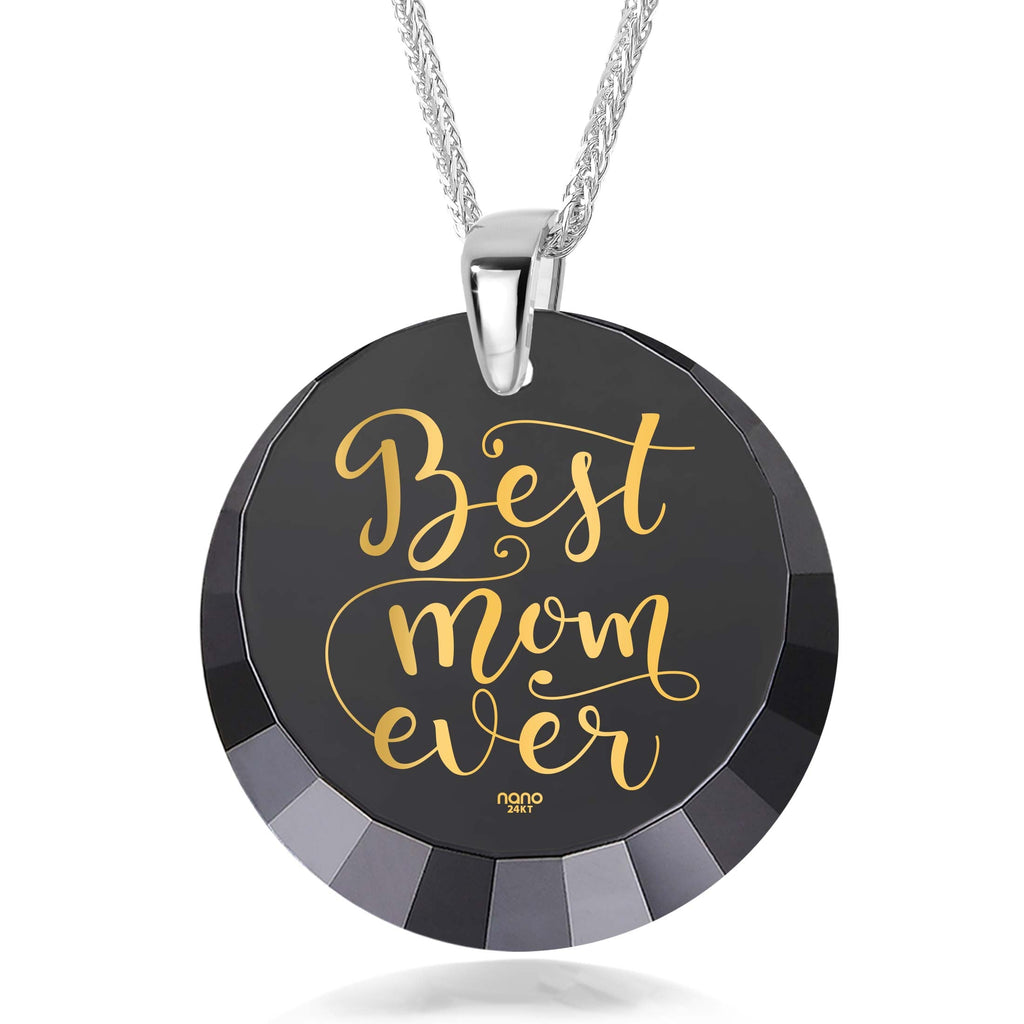 Best Mom Silver Necklace - GreenroseAffiliates