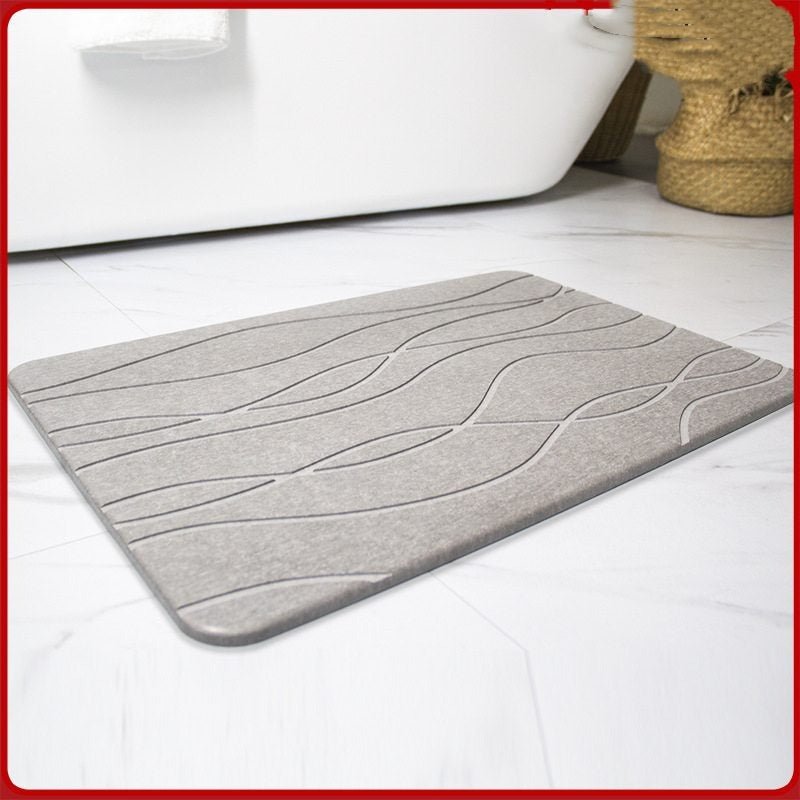 Diatomite Bathroom Mats Non-slip Step Pad - GreenroseAffiliates