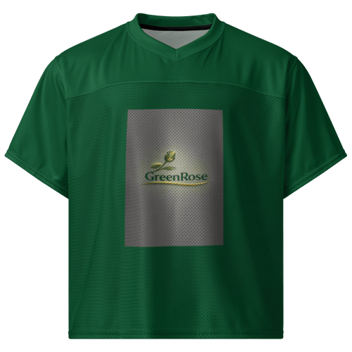 All - Over Print Boxy Football Jersey - GreenroseAffiliates