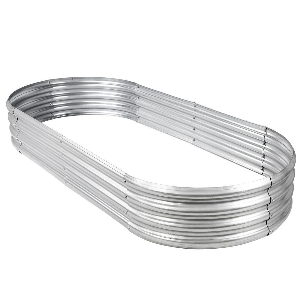 Oval Galvanized Raised Garden Bed - GreenroseAffiliates