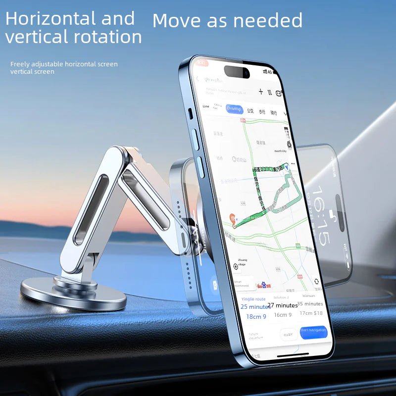 Tesla Magnetic Car Phone Holder with 360° Rotation - GreenroseAffiliates
