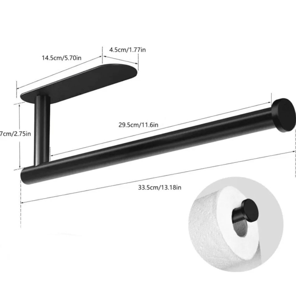 Stainless Steel Paper Towel Rack - GreenroseAffiliates