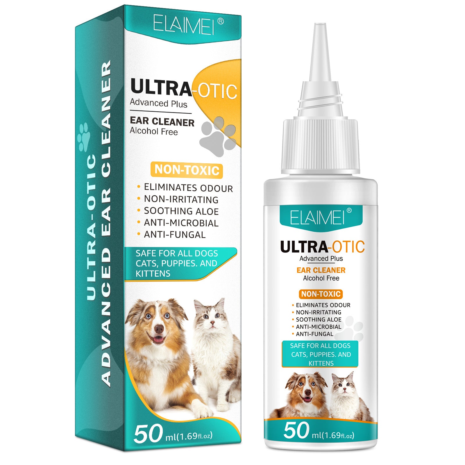 Pet Ear Cleaner 50ml - GreenroseAffiliates