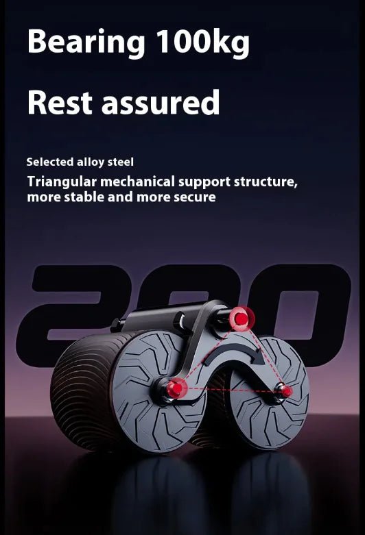 Automatic Rebound Abdominal Wheel - GreenroseAffiliates