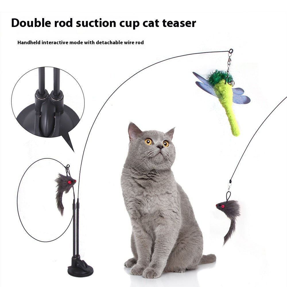 Cat Sucker Teaser Toy - GreenroseAffiliates