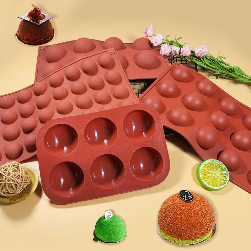 Sanjin 6 - Cavity Silicone Mold for DIY Chocolate & Candy - GreenroseAffiliates