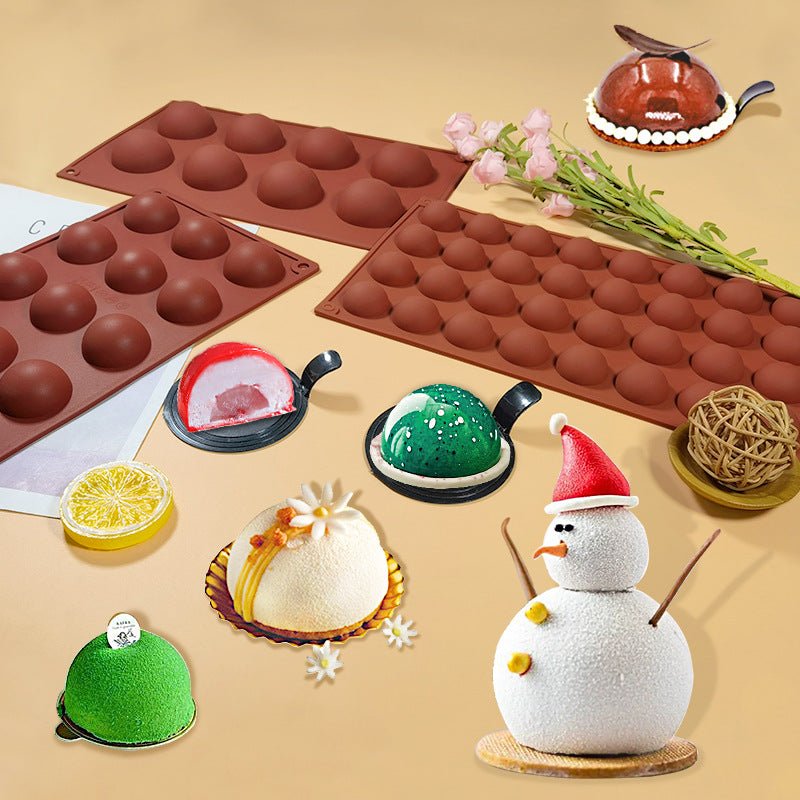 Sanjin 6 - Cavity Silicone Mold for DIY Chocolate & Candy - GreenroseAffiliates