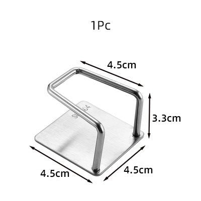 Self - Adhesive Sponge Rack for Kitchen Sink - 304 Steel - GreenroseAffiliates