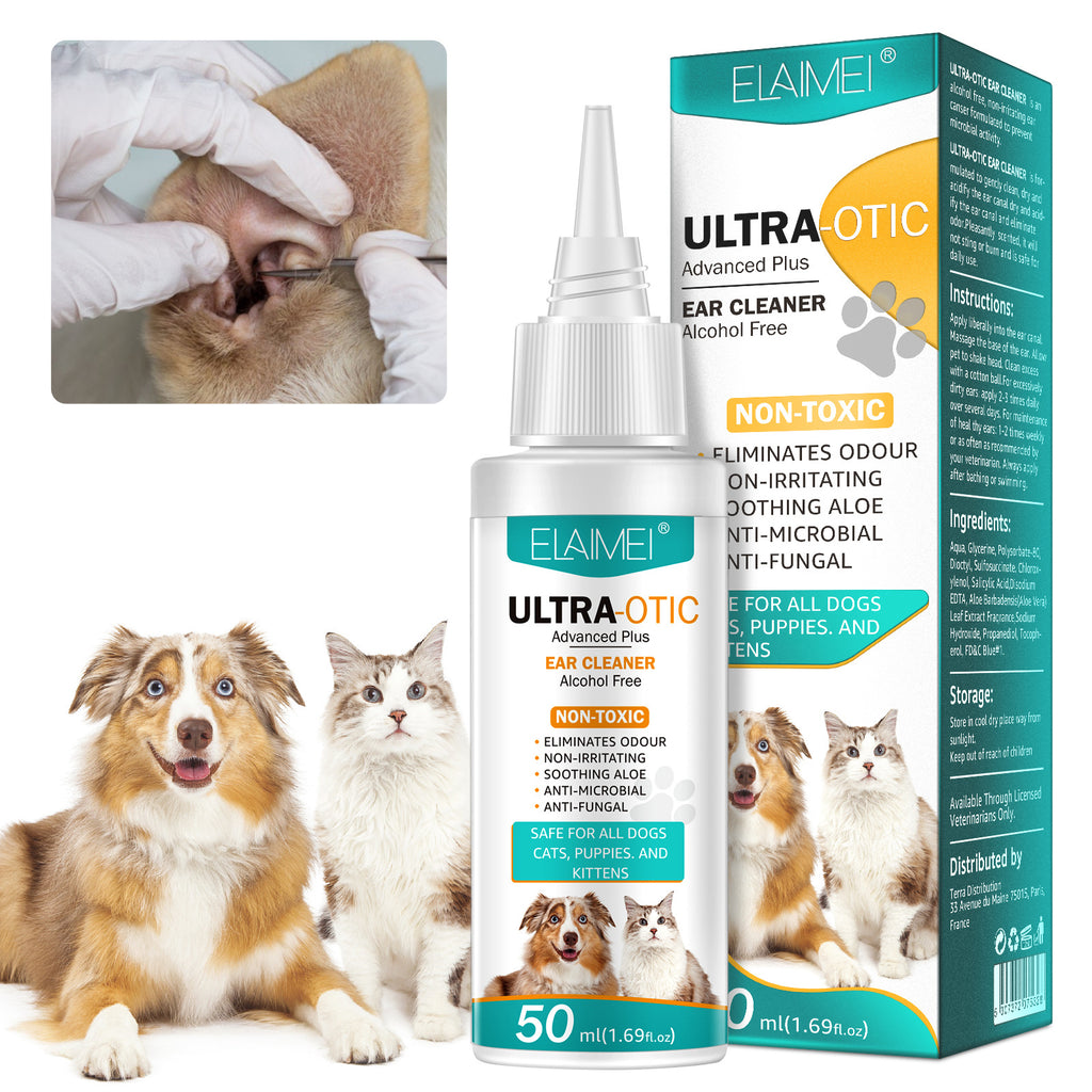 Pet Ear Cleaner 50ml - GreenroseAffiliates