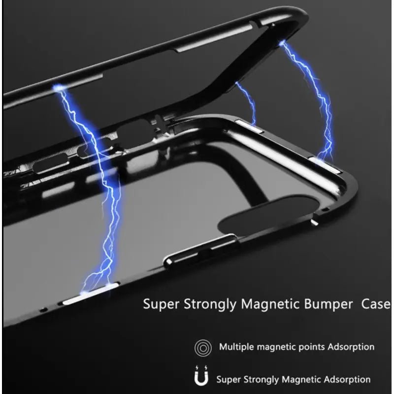 Magnetic Tempered Glass Shell Screen Protector - GreenroseAffiliates