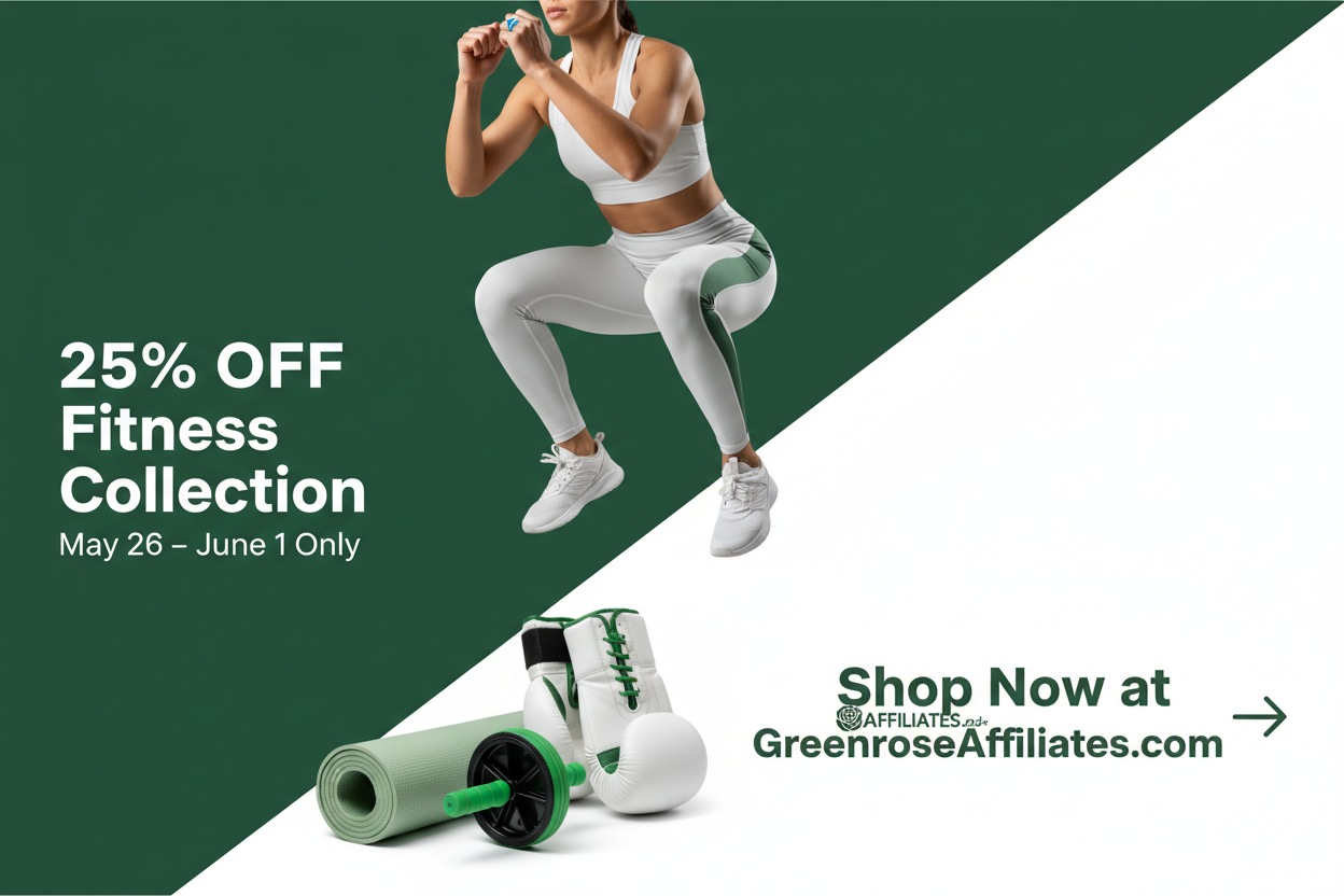 Fitness Sale Hero Banner