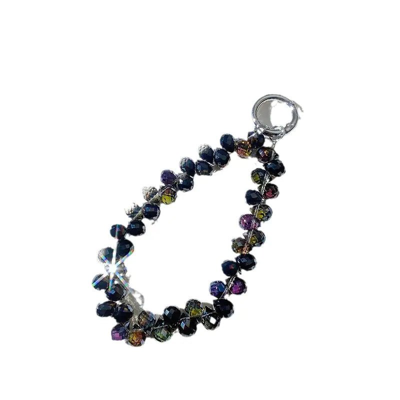 Creative Crystal Phone Chain with Elegant Beads and Design - GreenroseAffiliates
