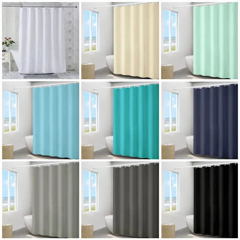 Thick Waterproof Shower Curtain for Bathroom Use - GreenroseAffiliates